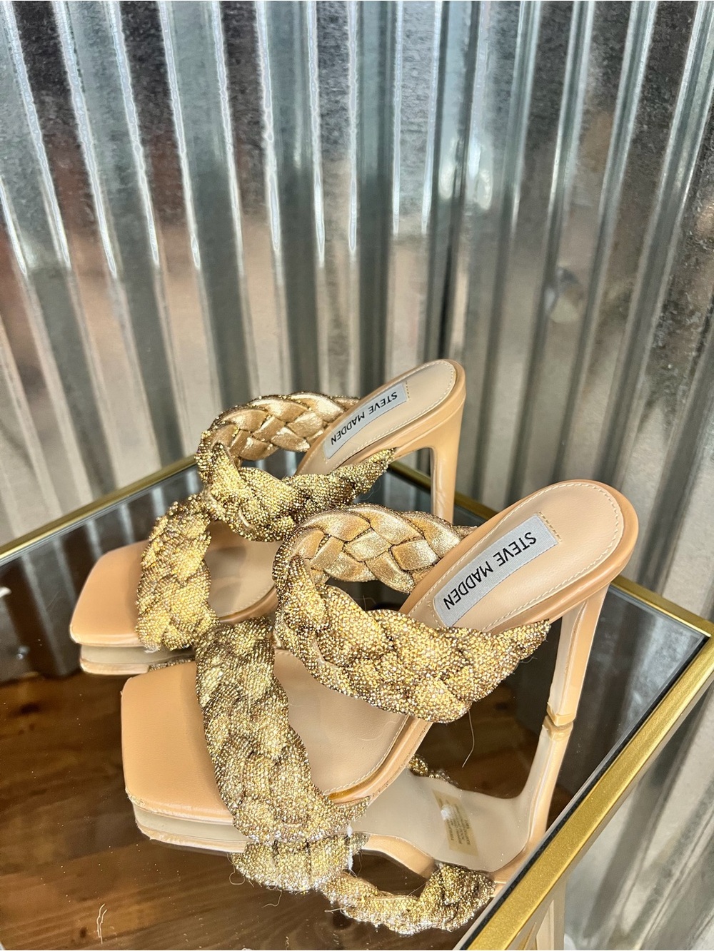 Steve Madden Rhinestone Heels